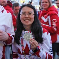 Award-winning Special Olympics BC - Surrey athlete Susan Wang